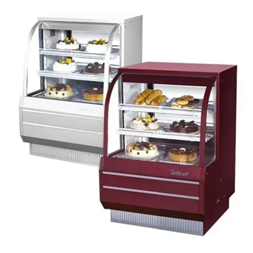 Turbo Air TCGB-36DR-R(W)-N 3-Inch Dry Bakery Case