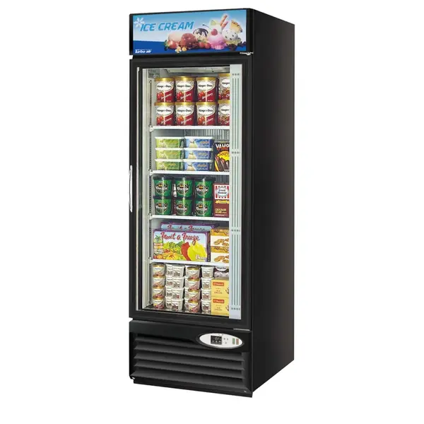 Turbo Air TGF-23FB-N Freezer 1 Door Swing Glass Merchandiser