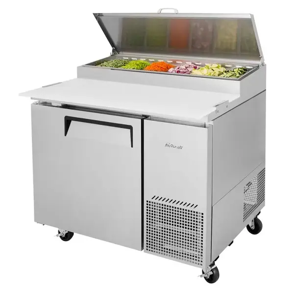 Turbo Air TPR-44SD-N 1 Solid Door Pizza Prep.Table
