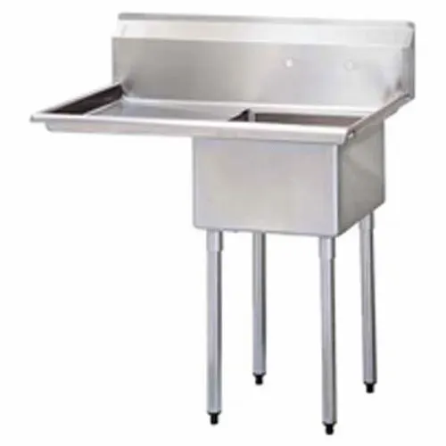 Turbo Air TSA-1-L1-E, 39-inch One Compartment Sink, Green World Series
