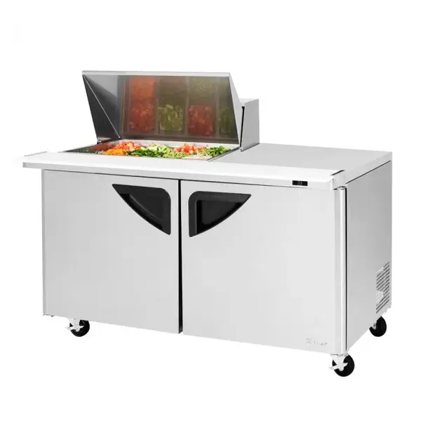 Turbo Air TST-60SD-12M-N, 2 Solid Door Mega Top Sandwich/Salad Unit