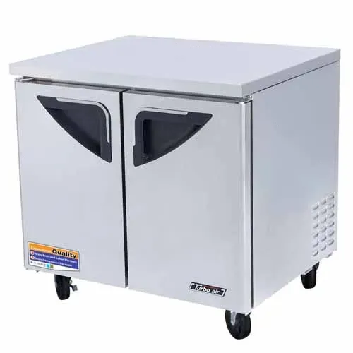 Turbo Air TUF-36SD-N 1 Solid Door Undercounter Freezer