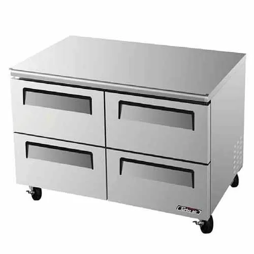 Turbo Air TUF-48SD-D4-N 4 Drawers Undercounter Freezer