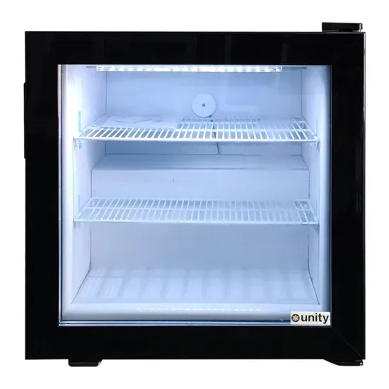 Unity U-CF2, 24-Inch 2 Cu Ft. Black Glass Swing Door Countertop Display Freezer