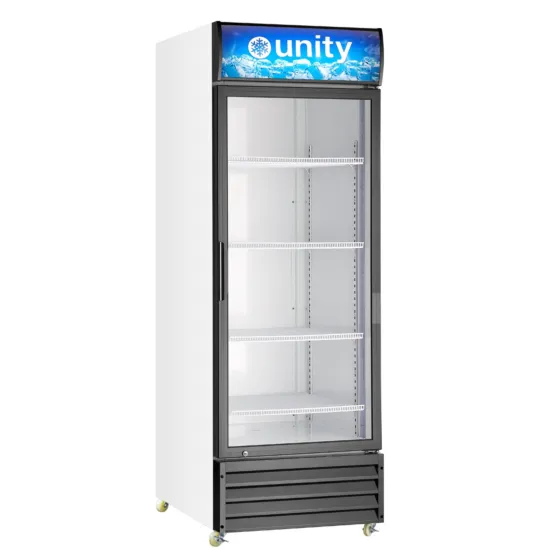Unity U-GM1, 24-Inch One Glass Door Merchandiser Refrigerator with LED Lighting