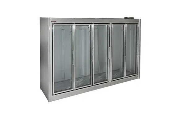 Universal Coolers ADM-5S 126x30x78-Inch Beverage Merchandiser, Glass Swinging Anthony Doors, Remote System (Discontinued)