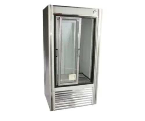 Universal Coolers RW-38-SC-IT 38x30x75-Inch Beverage Cooler, Glass Sliding Doors, Illuminated Top, Self-Contained