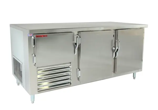 Universal Coolers SC-72-LB 72x32x36-Inch Undercounter Cooler, Self-Contained Lowboy