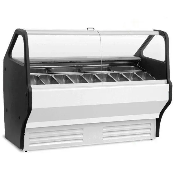 Universal Coolers WGD-14, 67-inch Gelato Dipping Cabinet, 14 pans