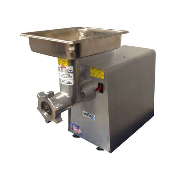 Univex MG89, Heavy-Duty Countertop Meat Grinder with #12 Hub