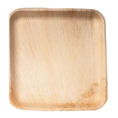 VerTerra Dinnerware VerTerra 01-00-16B-X 7-inch Eco-Friendly Square Palm Leaf Plate, 25/PK