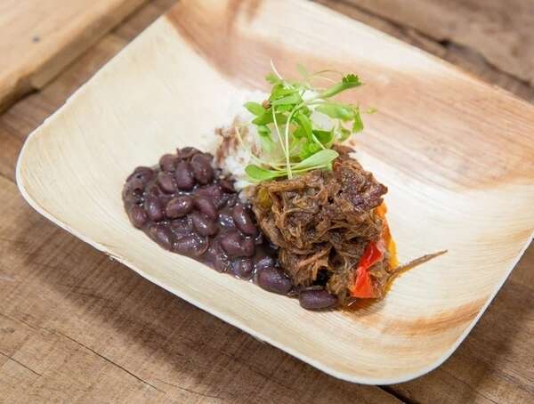 VerTerra 01-00-20B 8-inch Eco-Friendly Square Palm Leaf Bowl, 300/CS