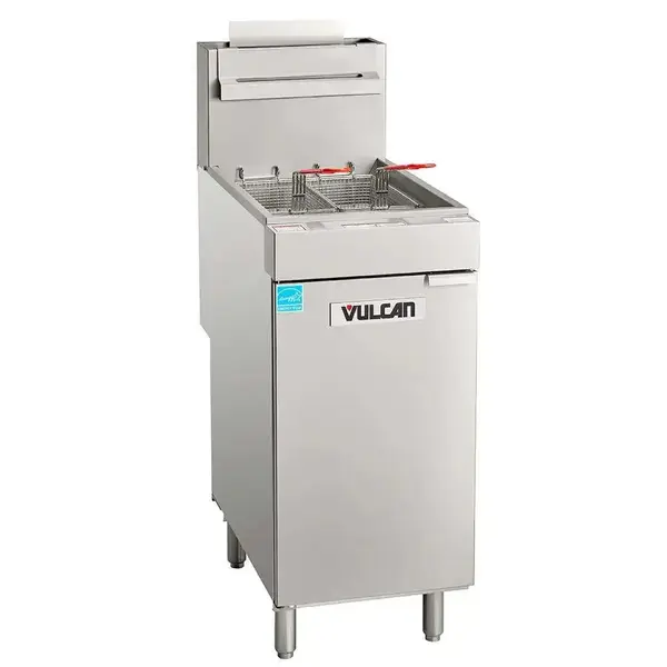 Vulcan 1VEG35M, Floor Model Commercial Gas Fryer