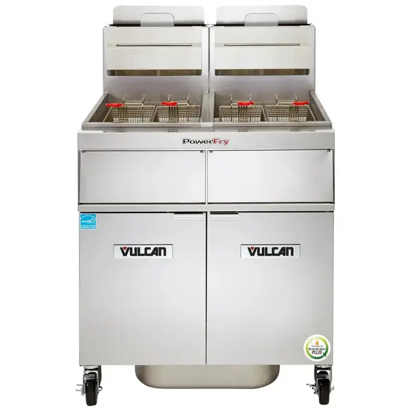 Vulcan 3VK45AF, Gas Multiple Battery Commercial Fryer