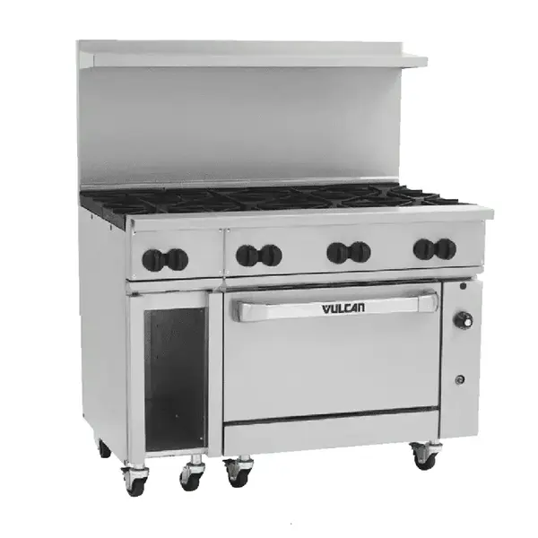 Vulcan 48C-8B, 48-Inch Gas Restaurant Range