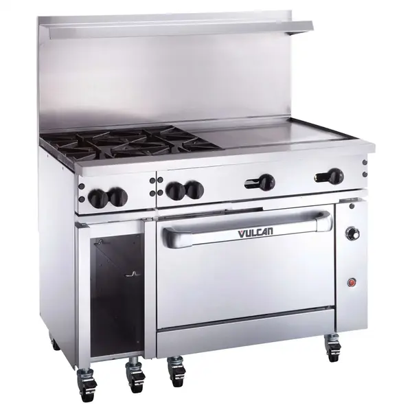 Vulcan 48S-2B36G, 48-Inch Gas Restaurant Range