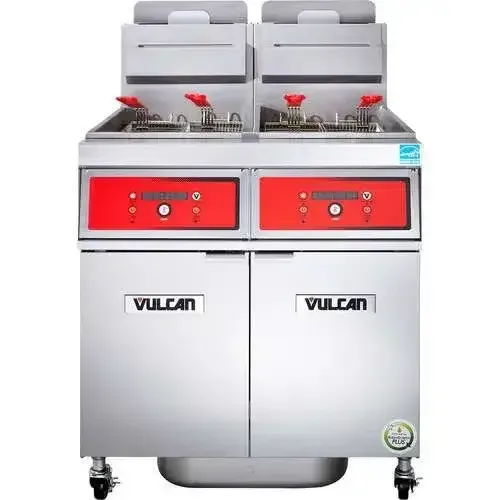 Vulcan 4VK45CF, Gas Multiple Battery Commercial Fryer