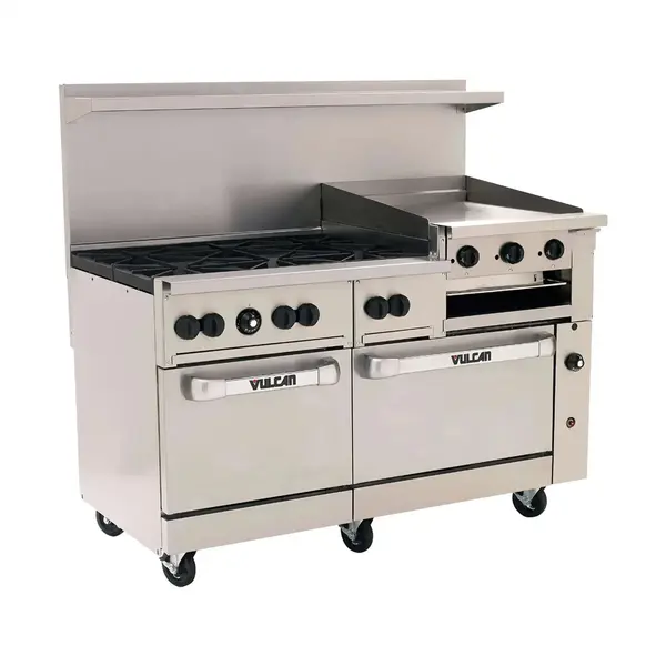 Vulcan 60SC-6B24GB, 60-Inch Gas Restaurant Range