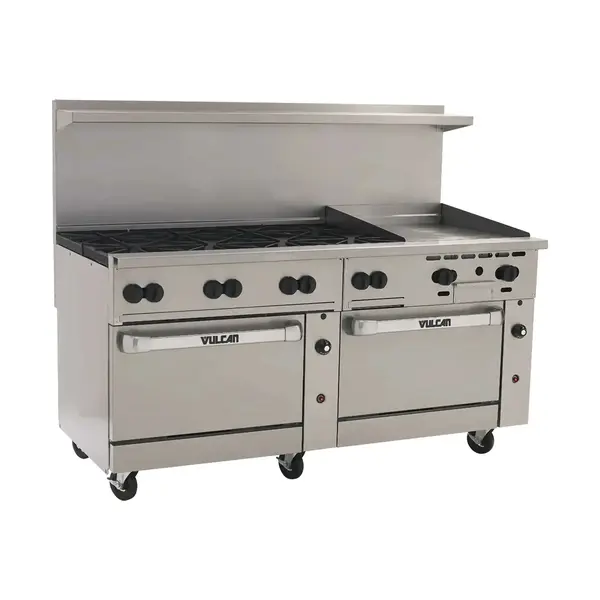 Vulcan 72SC-8B24G72-Inch Gas Restaurant Range