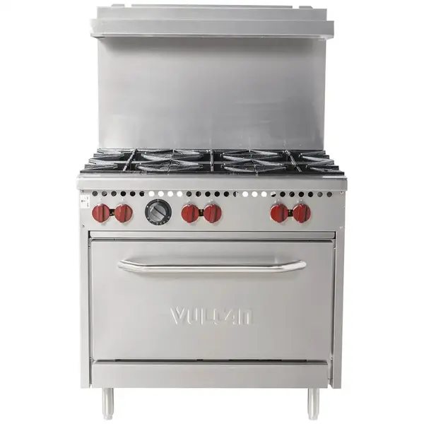 Vulcan SX36-6BP, 36-Inch Restaurant Gas Range