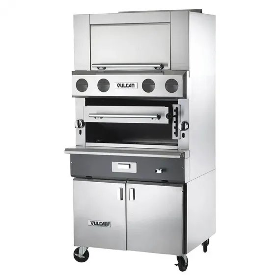 Vulcan VBB1BF, 36-Inch Gas Radiant Ceramic Upright Broiler with Cabinet Base