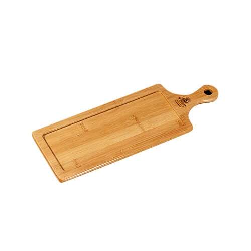 Wilmax WL-771006, 13-1/2 x 4-3/4-Inch Food Serving Wood Appetizer Platter, 60/CS (Discontinued)