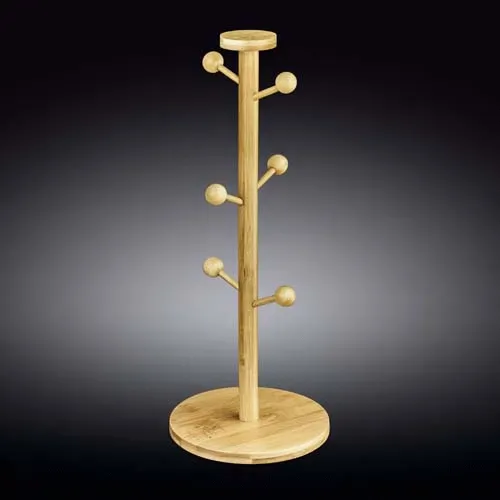 Wilmax WL-771016/A 15.25x6-Inch Bamboo Stand, 24/CS (Discontinued)