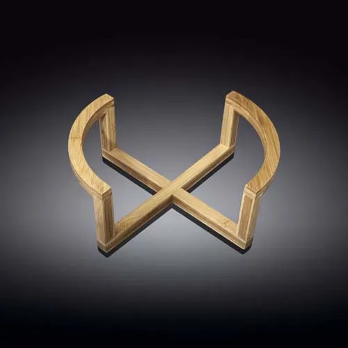 Wilmax WL-771104/A, 7.5x4-Inch Bamboo Bowl Stand, 48/CS