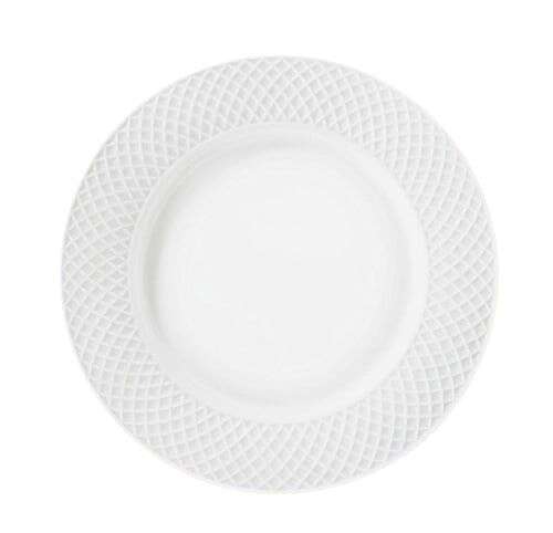 Wilmax WL-880101/A, 10-Inch White Porcelain Dinner Plate, 24/PACK
