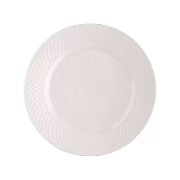 Wilmax WL-880118/A, 12-Inch White Porcelain Round Platter , 18/PACK