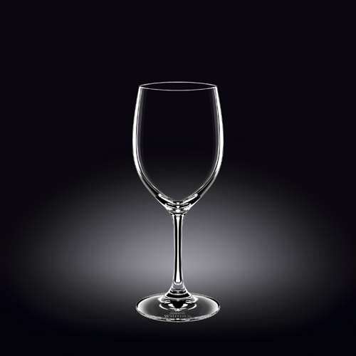 Wilmax WL-888006/6A 12 Oz Crystalline Wine Glass, 8 Sets of 6/CS (Discontinued)
