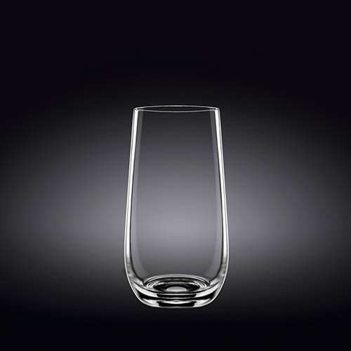 Wilmax WL-888052/2C 17 Oz Crystalline Longdrink Glass, 12 Set/CS (Discontinued)