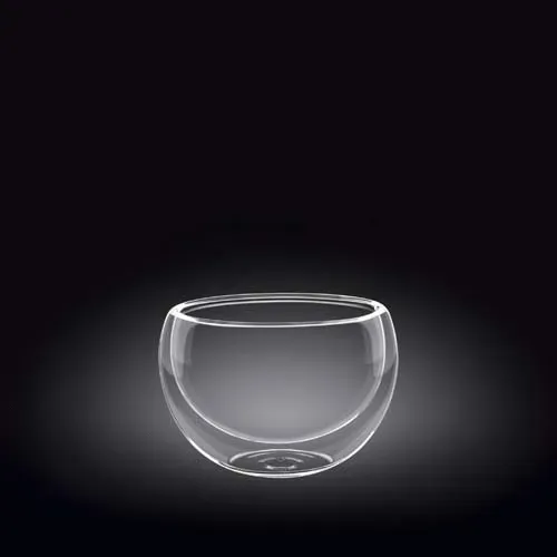 Wilmax WL-888754-A 6.8 Oz Clear Thermo Bowl, 120/CS