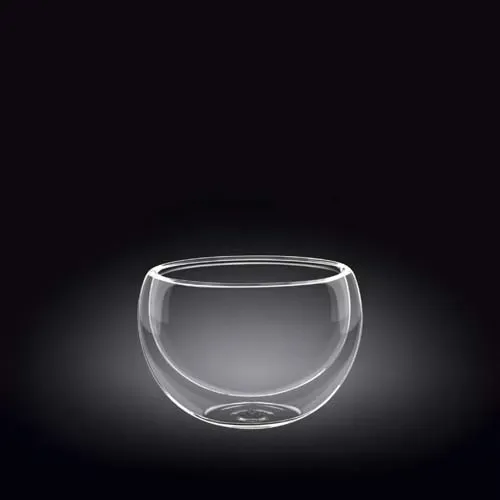 Wilmax WL-888755-A 8.5 Oz Clear Thermo Bowl, 96/CS
