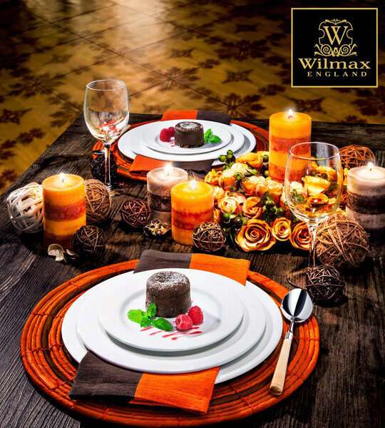 Wilmax WL-991008/A 10-Inch Stella Round White Porcelain Dinner Plate, 24/CS