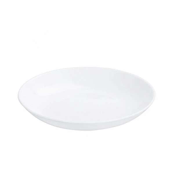 Wilmax WL-991011/A, 6-Inch White Porcelain Rolled Rim Bread Plate, 96/PACK