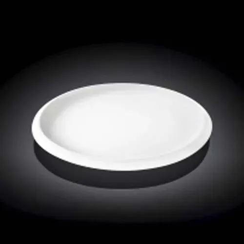 Wilmax WL-991234/A 7-Inch Teona Round White Porcelain Dessert Plate, 48/CS