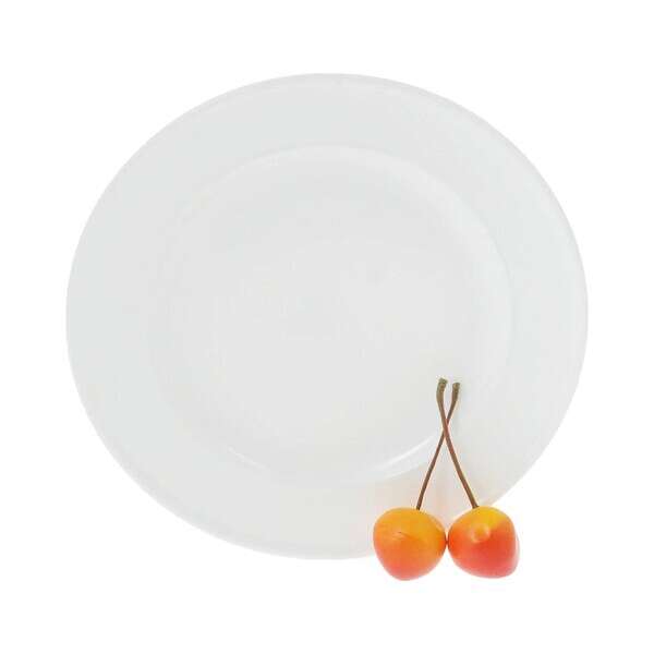 Wilmax WL-991239/A, 7-Inch White Porcelain Dessert Plate, 72/PACK