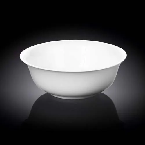 Wilmax WL-992005/A 54 Oz Round White Porcelain Bowl, 24/CS