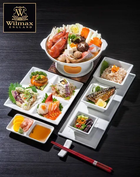 Wilmax WL-992015/A 12x4.7-Inch White Porcelain Sushi/Canape Dish, 36/CS