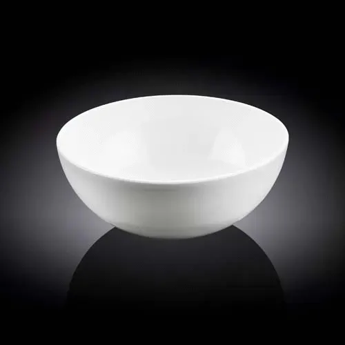 Wilmax WL-992565/A 20 Oz Olivia White Porcelain Bowl, 48/CS