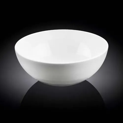 Wilmax WL-992566/A 57 Oz Olivia White Porcelain Bowl, 24/CS