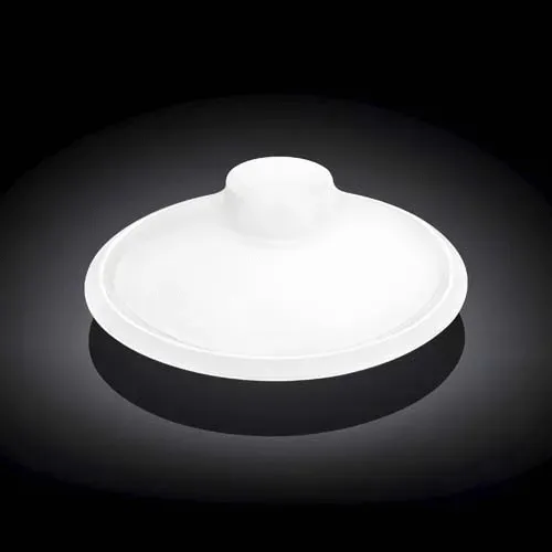 Wilmax WL-992580/A 10-Inch Teona Round White Porcelain Platter, 18/CS