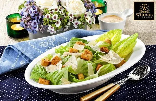 Wilmax WL-992657/A 11x7.5-Inch Stella White Porcelain Oval Bowl, 24/CS