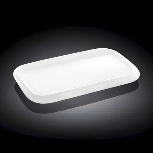 Wilmax WL-992659/A 8x4.5-Inch Teona White Porcelain Dish, 48/CS