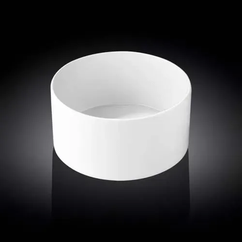 Wilmax WL-992749/A 123 Oz Round White Porcelain Bowl, 8/CS