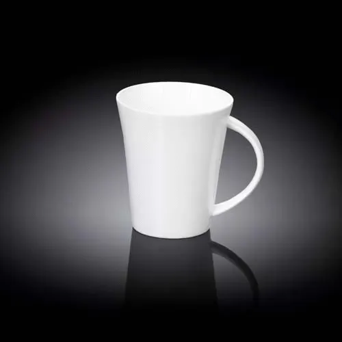 Wilmax WL-993012/A 13 Oz White Porcelain Mug, 48/CS