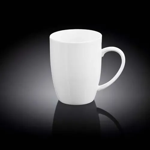 Wilmax WL-993018/A 16 Oz Olivia White Porcelain Mug, 48/CS