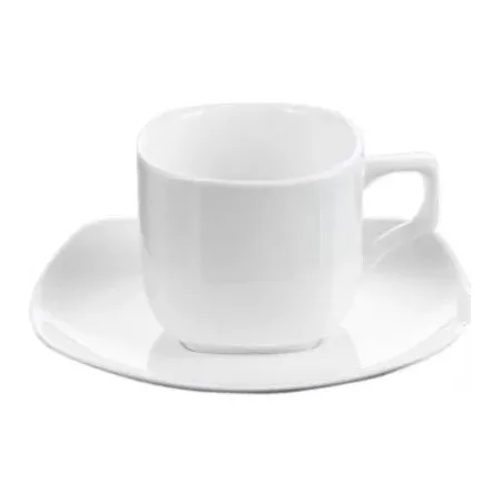 Wilmax WL-993041/A, 3 Oz White Porcelain Coffee Cup, 48/PACK