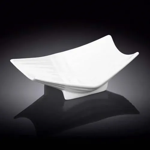 Wilmax WL-996011/A 9-Inch White Porcelain Bread Vase, 24/CS